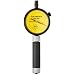Starrett 684M-1Z Millimeter Reading Internal Chamfer Gauge With Yellow Dial, 90-127 Degree Angle, 0-9.5mm Range