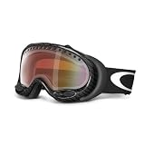 Oakley A FRAME True Carbon Fibre/VR50 Emerald Iridium Snow Goggles (True Carbon Fibre,VR50 Emerald Iridium)