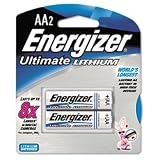 Energizer L91BP-2 AA Lithium e2 Batteries (2-Pack)
