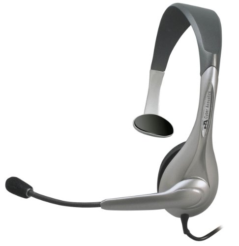 Cyber Acoustics Monaural Headset/Microphone AC-101