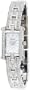 Pulsar Women's PEGE23 Swarovski Crystal Jeweled Stainless Steel Silver Dial Watch