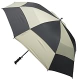 Totes Auto-Open Vented Canopy Golf Stick Umbrella