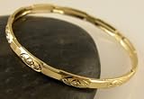 18K Gold Filled Hoop Earrings ~Epyptian~