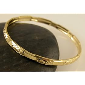 18K Gold Filled Hoop Earrings ~Epyptian~