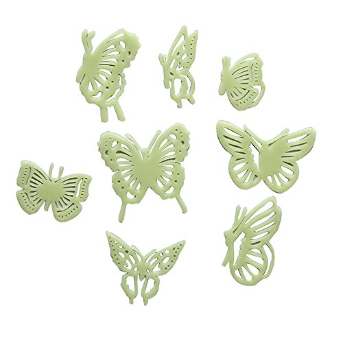 Elegance4beauty(TM) Classic Butterfly Glow In The Dark Stars Stickers