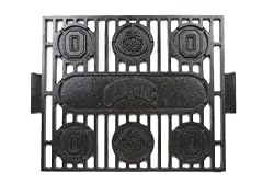 NCAA Ohio State Buckeyes Sports Cast Iron Branding Iron Grill Accessory