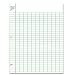 National Brand Data Pad, 12 Columns and Plain, White Paper, 8.5 x 11 Inches, 50 Sheets (42383)