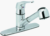 chrome kitchen faucet,brass kitchen faucet,copper kitchen faucet,nickel kitchen faucet,brushed nickel kitchen faucet,lever handle kitchen faucet