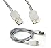 SOSAM Braided Fabric USB 3.0 Charger Cable for Samsung Galaxy Note 3 (White)