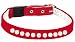 Kitchen & Housewares : Pet Supply Imports - Red Velveteen Jeweled Break Away Cat Collars Siz 12