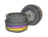 Tools & Hardware : AO Safety 50535 8053-P100 Organic Vapors and Acid Gases and P100 Filter Cartridges for 8000-Series Respirators, 10-Pack