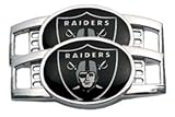 Oakland Raiders Tennis Shoe Charm Set