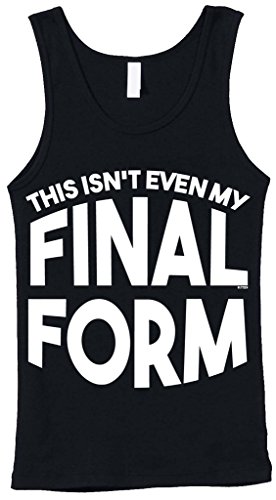 Blittzen Juniors Tank This Isnt Even My Final Form, XL, Black Blittzen Juniors Tank This Isnt Even My Final Form, XL, Black