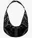 AUTHENTIC COACH SOHO BLACK SIGNATURE LARGE STITCHED SHOULDER HOBO 10483