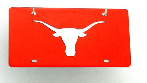 Texas Longhorns License Plate