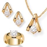 3-Piece DiamonUltra&trade; Cubic Zirconia Set