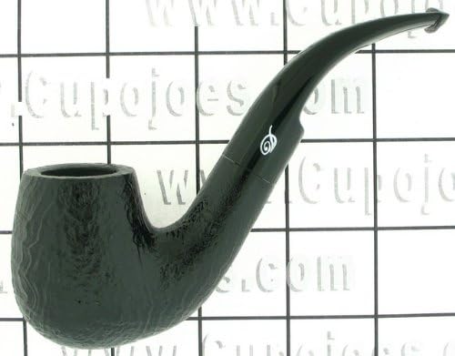 Davidoff Pipe - Shape 109, Classic Bent, Black Sandblasted