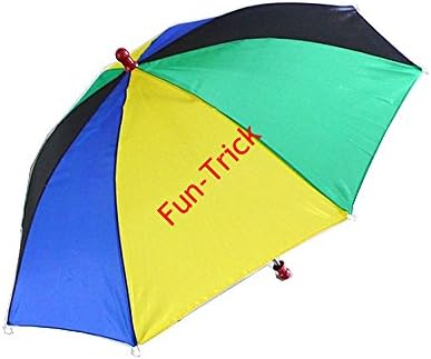 4 Color Umbrella Production (Medium) Black&amp;Blue&amp;Green&amp;Yellow/ Magic Tricks/Magic Props/Parasol Production