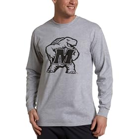 Maryland Terps Athletic Oxford Long Sleeve T-Shirt