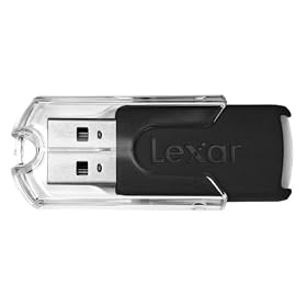 Lexar JumpDrive 32 GB FireFly USB Flash Drive - LJDFF32GASBNA (Black) by 