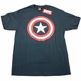  : ON SALE - MARVEL COMICS CLASSIC CAPTAIN AMERICA LOGO T SHIRT
