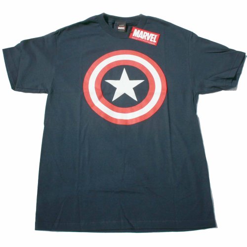 Cover image : ON SALE - MARVEL COMICS CLASSIC CAPTAIN AMERICA LOGO T SHIRT