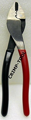 Crimping Tools Crimps bare or insulated terminals and splices on 10 to 22 AWG wire 9-3/4 inch.