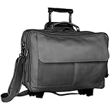 David King & Co. Wheeled Briefcase