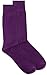 Antonio Ricci Solid Color Men's Dress Socks (Purple)