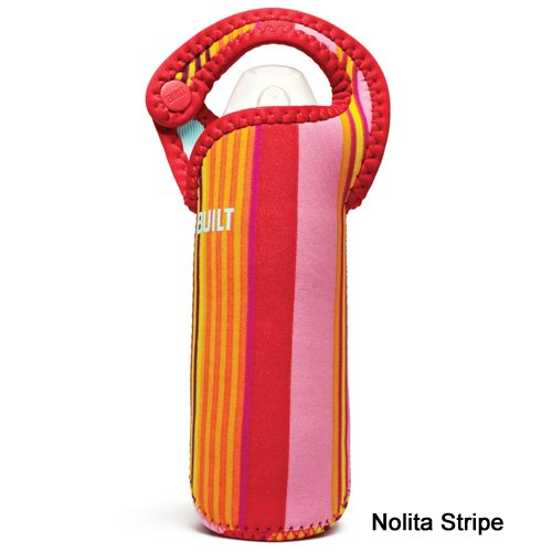 Built NY Thirsty Insulated Bottle Tote - Nolita Stripe image