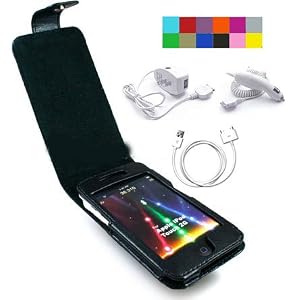 3rd Generation Ipod Touch Wall Charger + Car Charger + Ipod Touch 3g 16gb 32gb Carry Case... by Bestpriceshop