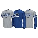 Vancouver Canucks Option II 3 In 1 Long Sleeve T-Shirt Combo Pack