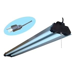 Precision Products SL2-SS Plus 120-Volt 48-Inch Shop Light with 7-Inch Reflector,... by Precision