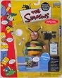 The Simpsons - 2001 - Playmates - Bumblebee Man Action Figure - Series 5 - w/ Accessories - Intelli-Tronic Voice Activation - Out of Production - Limited Edition - Collectible