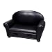 - Childs Uphlstrd Couch w/ Drwr-Blk
