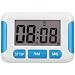 (Price/piece)Digital Timer, Up to 99 Hours and 59 Minutes Countdown, Clock, Alarm - white red