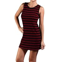 G2 Chic Sleeveless Striped Sweater Dress