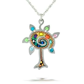 Blossoming Tree of Life Necklace #1032