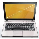 New Lenovo Notebook 500gb Core I5-2410m 13.3inch 4gb Ddr3 Dvdrw Windows 7 Home Premium 64bit Black