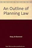 An outline of planning law