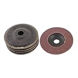 uxcell サンディングディスク　フラップサンディング砥石ディスク　クリニーク研磨　100mmx16mm　グリット　シングルサイド