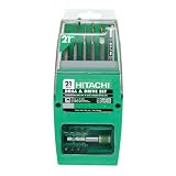 Hitachi 728765 21-Piece Quick Change Drill & Drive Bit Set