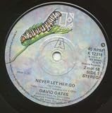 NEVER LET HER GO 7" (45) UK ELEKTRA 1975