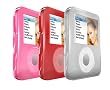 iSkin 3G nano Skin for 3rd Generation iPod nano 3 pack, Cruise pack (Blush Pink/Blaze Red/Arctic Clear)