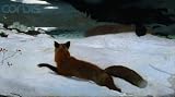 Wallmonkeys Peel and Stick Wall Decals - The Fox Hunt by Winslow Homer - Removable Graphic