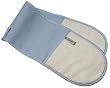 Le Creuset Textiles Double Oven Glove, Coastal Blue