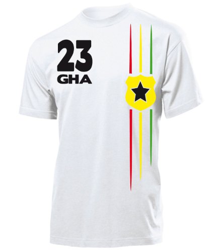 GHANA FUSSBALL WM 2014 FANSHIRT 3302(H) Gr. M