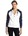 NFL Women's New England Patriots Sport Princess Ragla Womens Long Sleeve Raglan Full-Zip Fleece Hoodie