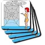 Rich Diesslins Funny General - Editorial Cartoons - Issues of the Real Spiderman - Cleaning - Coasters