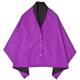 (ベネトン)Benetton リバーシブル レインカバー レインストール パープル/ブラック